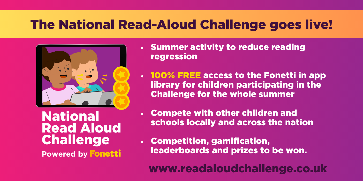 The National Read-Aloud Challenge goes live!