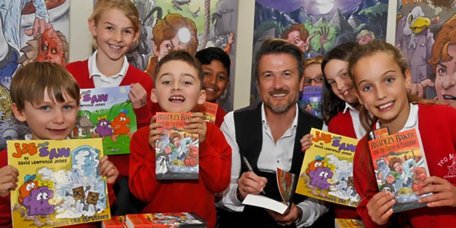 “From a Reluctant Reader to Children’s Author” – David Lawrence Jones’ Story